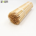 Heat Resistant Disposable Flat Bamboo sticks Kebab Barbecue Skewers